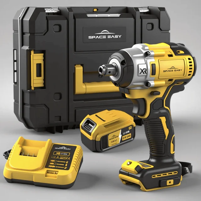 DW 350N 500N Battery Powered Electric Screwdriver Wrench  Power Tools Combo Kit Tool Set OEM With Hard Case for Auto Maintenance