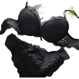 High Quality Seamless Breathable Padded Bralette Hipster Set for Women Fitness Crop Top & Sexy Bra Logo Cup Sporty Lingerie