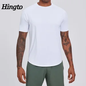 Quick Dry Men's Breathable Sports T Shirts Custom Logo Wholesale Gym Tshirt High Quality Sports Workout Men's Fitness T-Shirt
