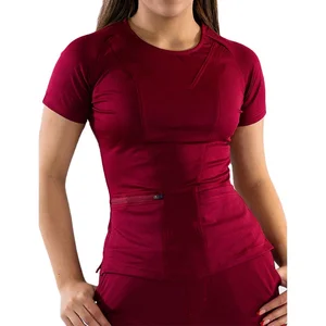 Customized Comfortable Fashionable Cheap Stretchy Slim Fit Jogger Nursing Uniforms Hospital Medical Scrubs Women's Clothing