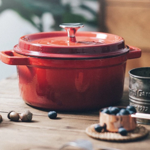Cast Iron Casserole Fit With Induction Cooker And Stove Cast Iron