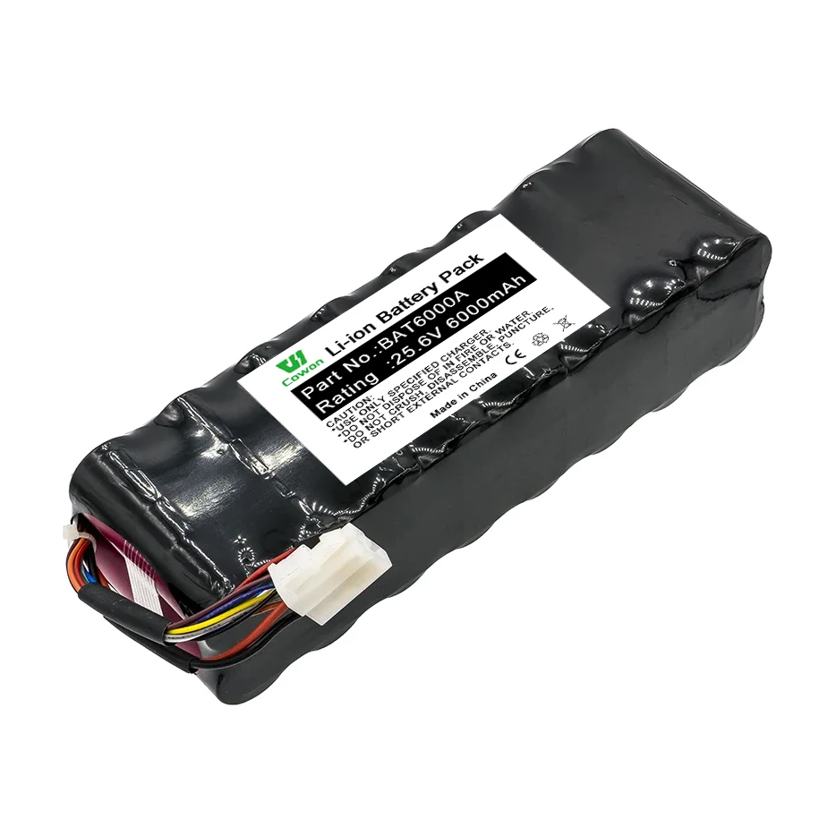 25.6V 6000mAh  Lithium-ion BAT6000A BAT6001B Battery for Robot Mower RS612 MC300 RS622 RS630