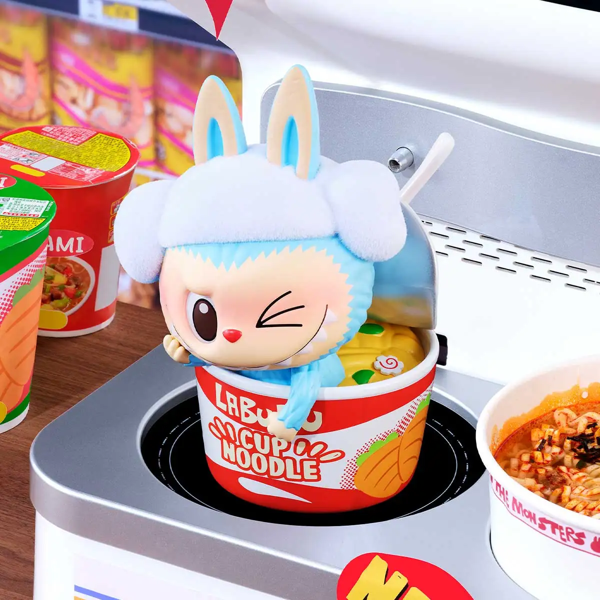 Popmart Labubuラブブ wacky mart Popmart Labubu Wacky Mart Figures - 100% Original Blind Boxes