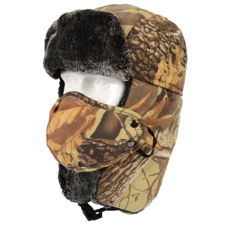 Ushanka,Mens Russian Faux Fur Hats 