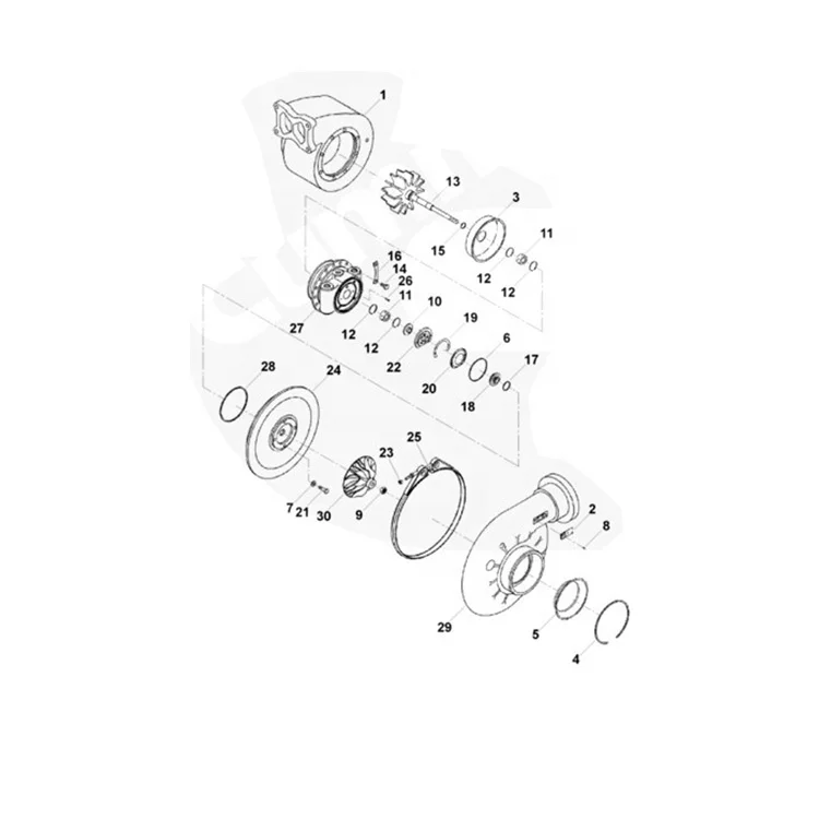 桂 Cylinder Head Gasket 3698018 for Cummins Isg Auto Truck