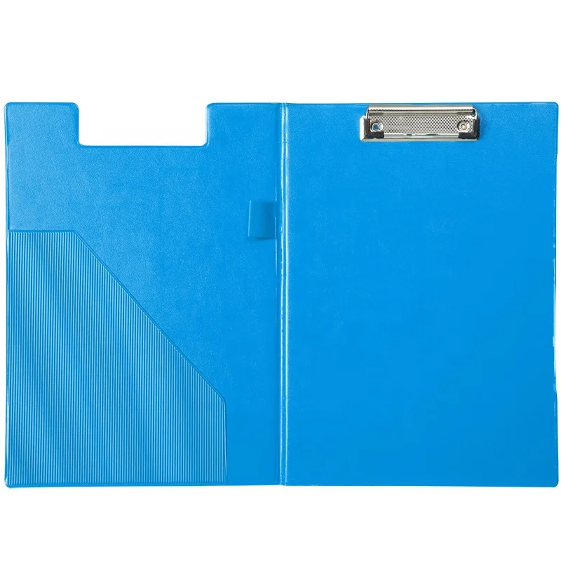 Customizable Cover and Logo Clipboard Folder A4 Size Thickness PP or Pvc Plastic Storage Collapsible Clipboard