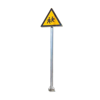 Manufacturer Customized Outdoor Hot-Dip Galvanized Traffic Lights Traffic Warning Sign Pole