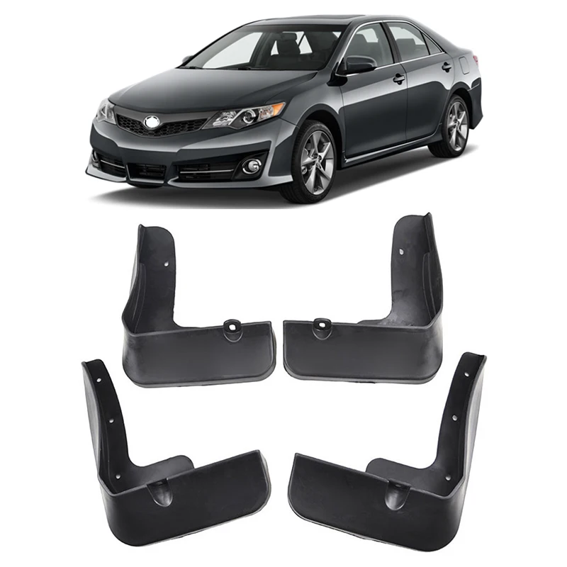 product mud flaps mudguards splashers for 2012   2014 toyota camry se le front  rear splash mud guards-35