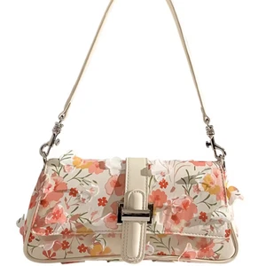 2026 Factory Design High Quality PU Women's Oblique Flap Shoulder Bag Minimalist Thread Small Autumn Fashionable Lady's Summer