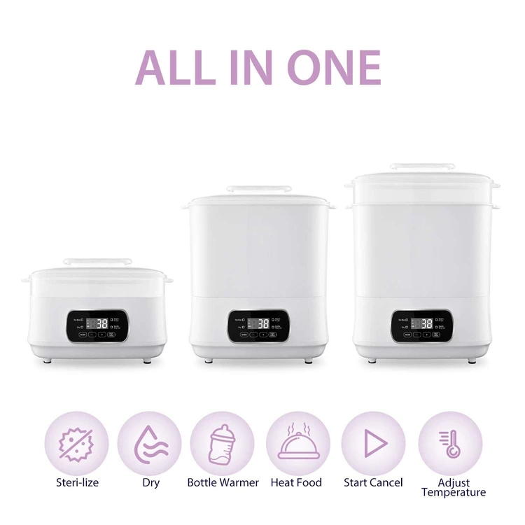 Accept Test Order Automatic Electric Baby Milk Bottle Steriliser And ...