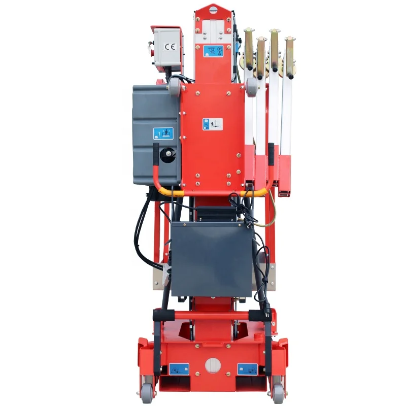Customized Scaffolding Elevator Aerial Work Lift for Construction Ladder Lift Truck Work Platform Single and Double Mast Lift