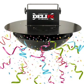 100w Ufo Type Floating Streamer Machine Confetti Launcher Wireless&dmx ...