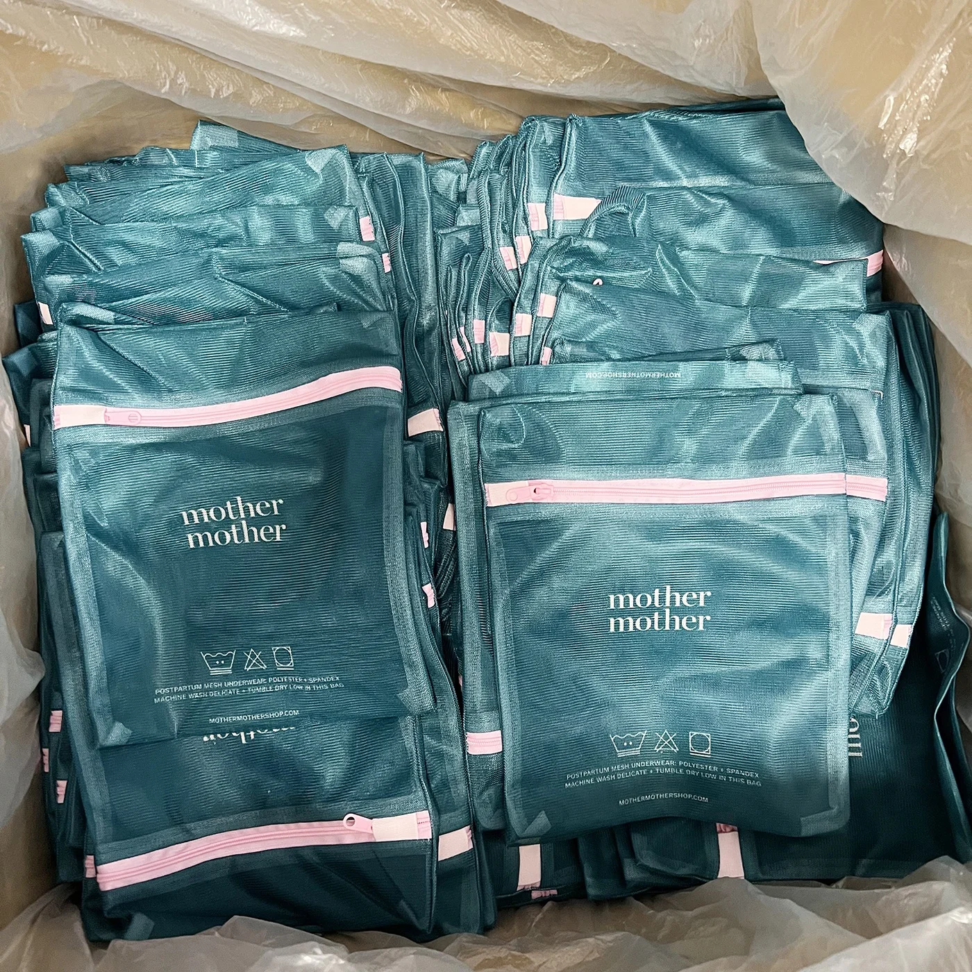 Zipper Polyester Mesh Custom Laundry Bags for Washing Machine Lingerie Delicate Bra Hosiery Small Mini Wash Bag