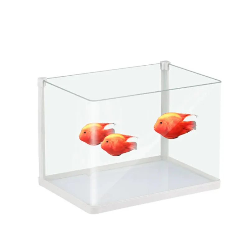 Sala Parto Per Acquario - 7x10x13 Cm - Con Ventosa E Copertura - Per Pesci Vivipari Come Guppy E Betta - Foto 2
