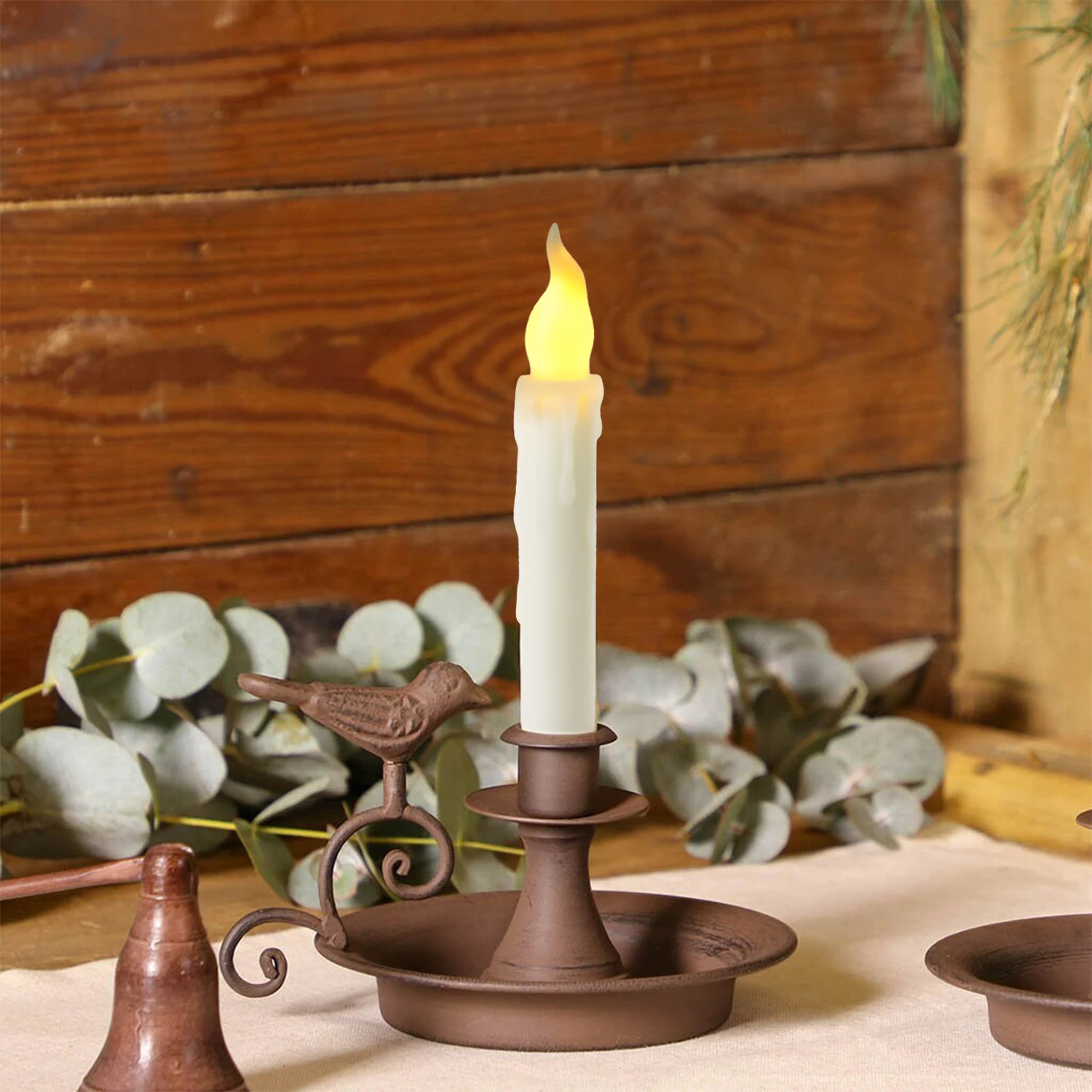 Flameless Floating LED Candle Remote Magic Wand Battery Operated for Weddings Christmas Halloween Party Decorations Inspired