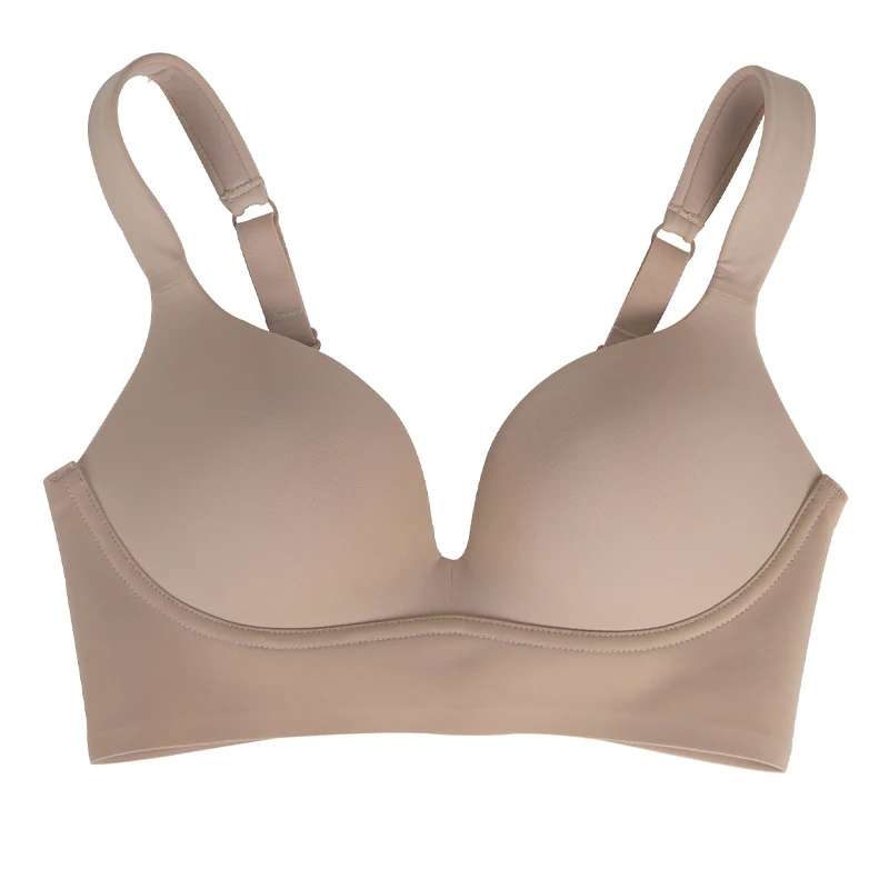 New Explosions Comfortable Seamless Smooth Bra Thin Cups Gathered 