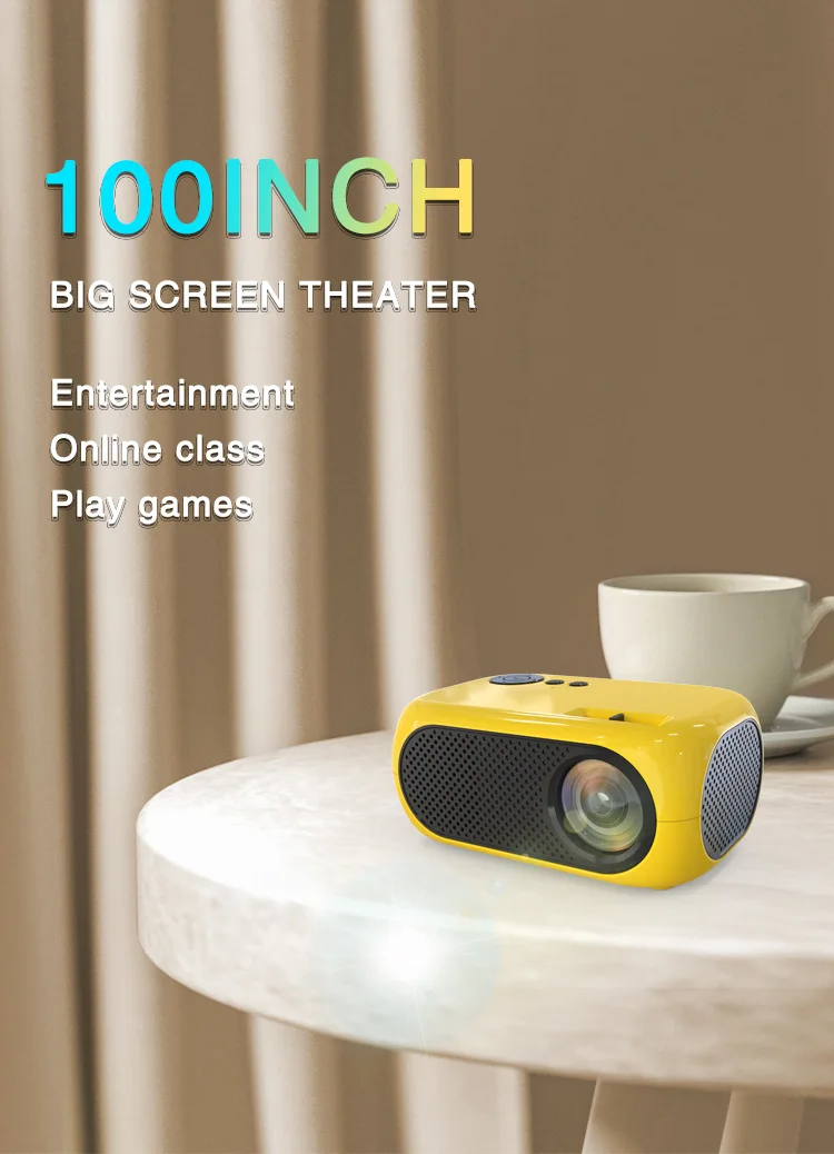 Mini Video Smart Pocket Projector - Perfect for Home Theater