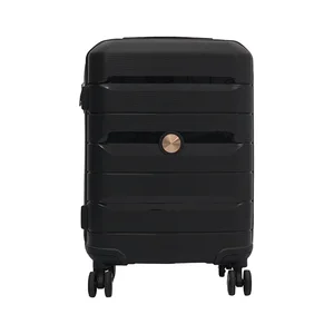 Brand New Manufacturer Custom 3 Sets Carry on PP Travel Luggage Bag 4*360 Degree Wheel Aluminum Trolley Luggage Set for Unisex