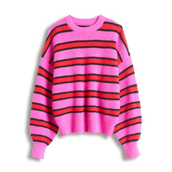 Knitted sweater ladies 2023 new knitted hoodie sold wholesale in Europe and the United States