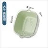 Green Drain Basket - Large Two-Piece Set