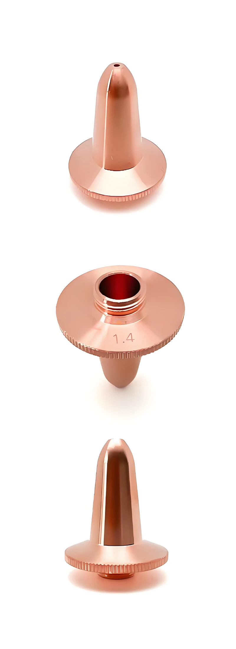 M11*0.75 New Condition Fiber Laser Cutting Nozzle Equipment Parts for BOCI BLT421 BLT441 Laser Cutting Head