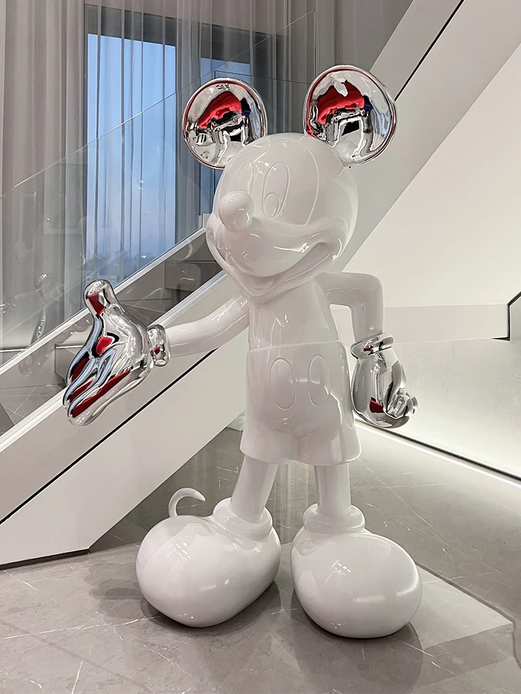 Wholesale Life Size Mickey Mouse Sculpture - Fiberglass Figurine