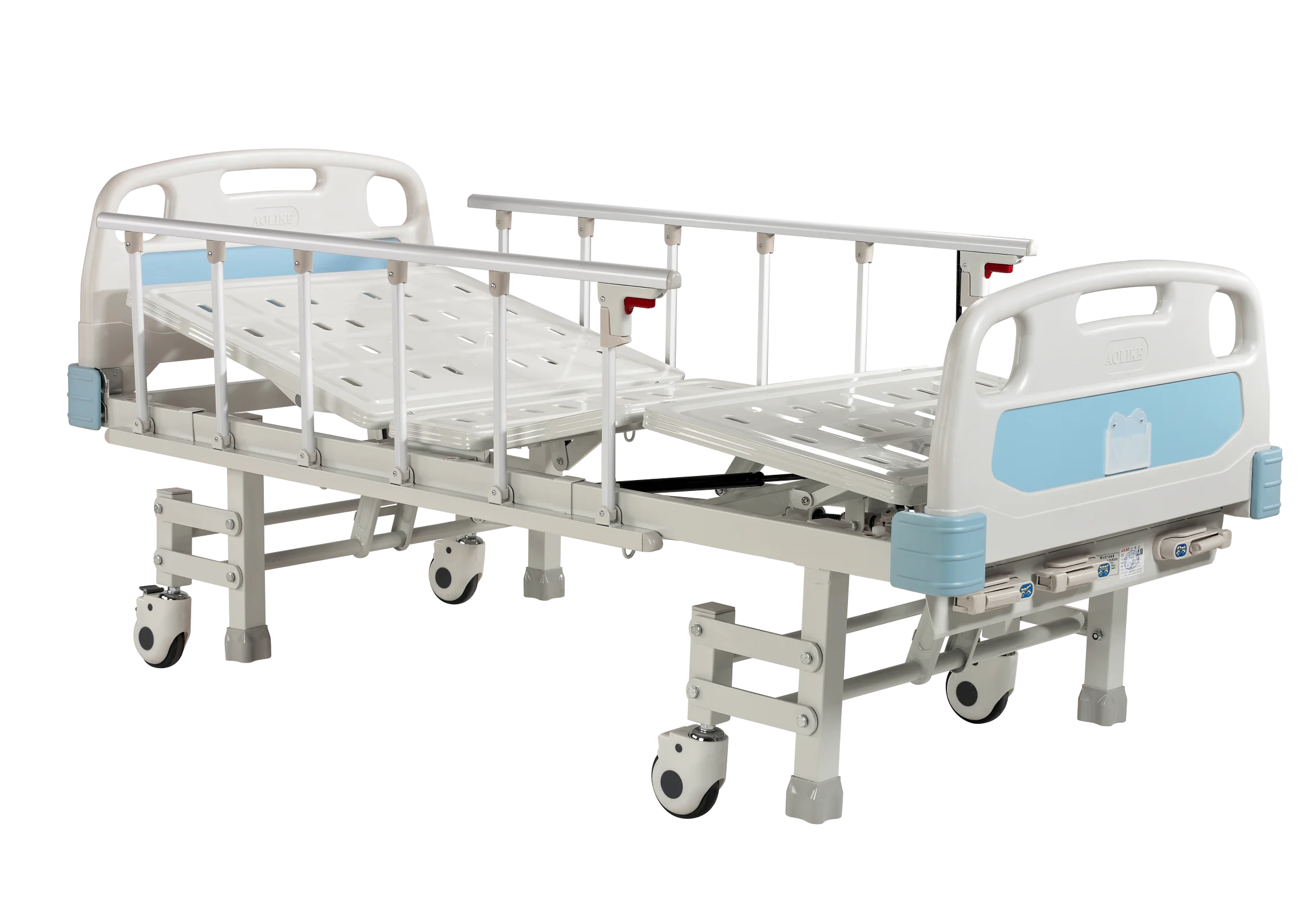 Three Function Hospital Bed With Abs Bedhead Board High Quality Bed