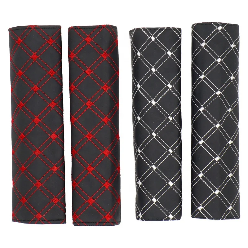 Чехол для автомобильного цветного ремня безопасности для детей и взрослых, чехол для автомобильного ремня безопасности, подушка для ремня безопасности