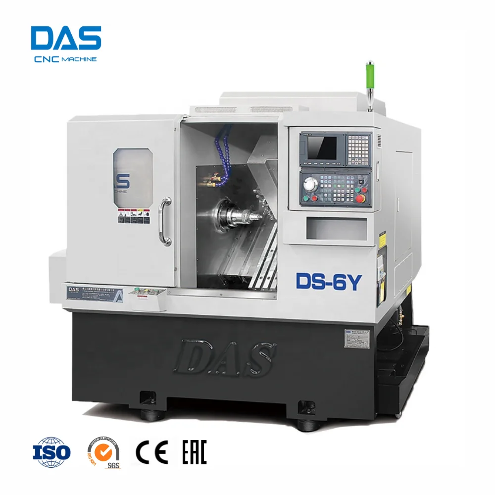 Setting Password 5, Y Axis Turning and Milling Machine CNC Lathe With Automatic Loading Unloading Multifunctional CNC Lathe
