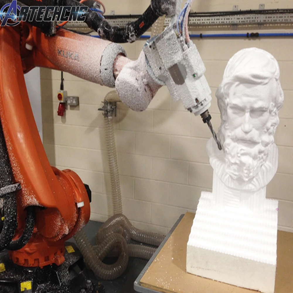 6 Axis 7 Axis Robot Arm Cnc Milling Machine