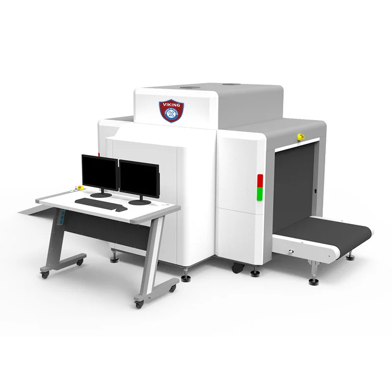 ROHS Certified Airport and Subway Security Dual View AI Detection Baggage and Luggage Screening X-Ray Scanner Machine