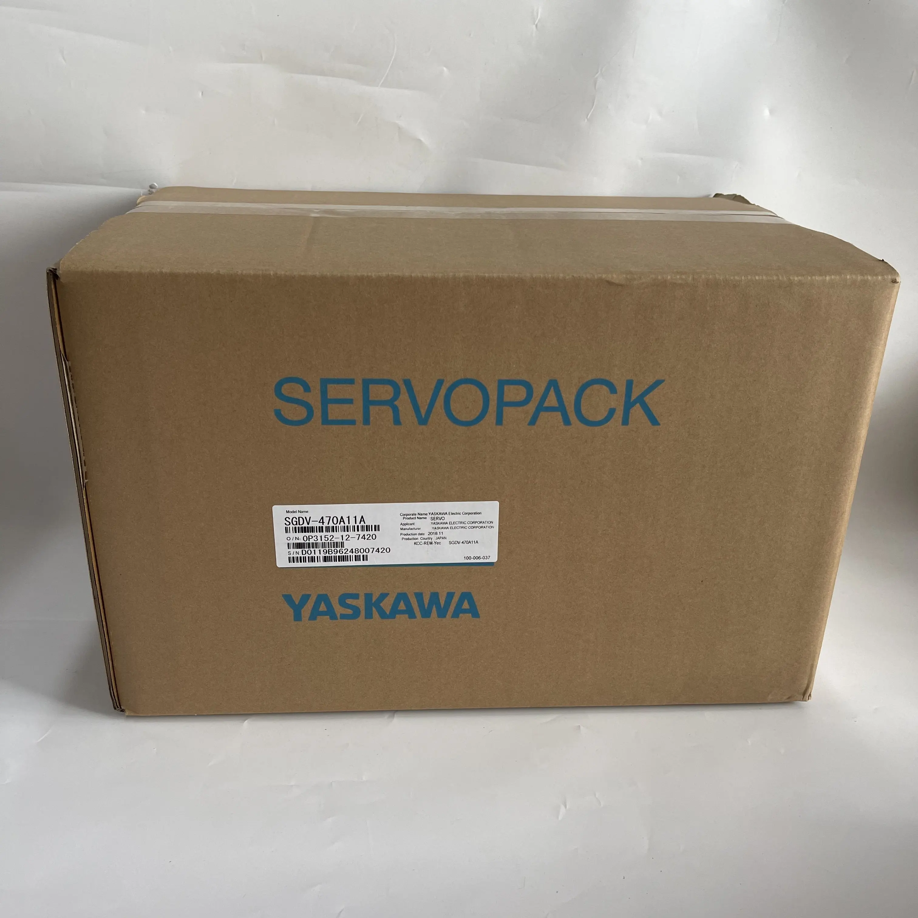 Yaskawa ServoPack Servo Drive SGDV-470A11A Yaskawa ServoPack Servo Drive SGDV-470A11A