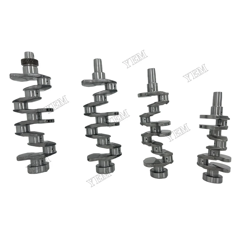 Excavator Accessories L90 L100 4TNV88C 3TNV80F 3TN66 Crankshaft for Yanmar Engine Parts Manufacturer
