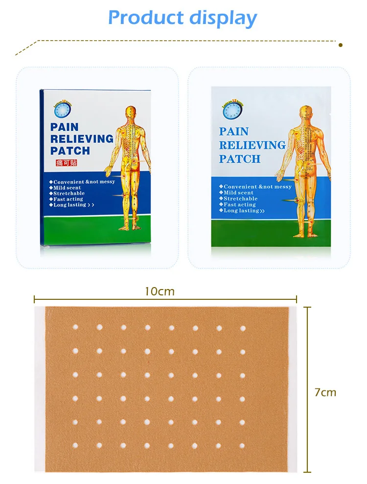 China Supplier Muscle Pain Patch Plaster Arthritis Pain Relieving Patch ...