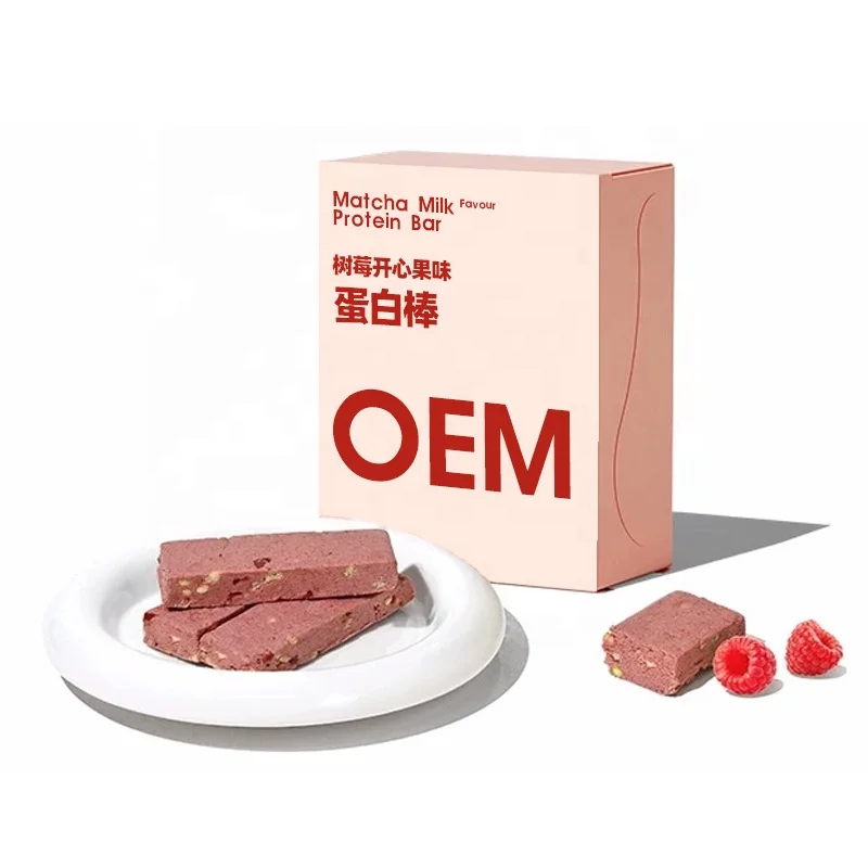 Продажа сладкого овсяного протеинового палочки брауни с оптовой торговой маркой