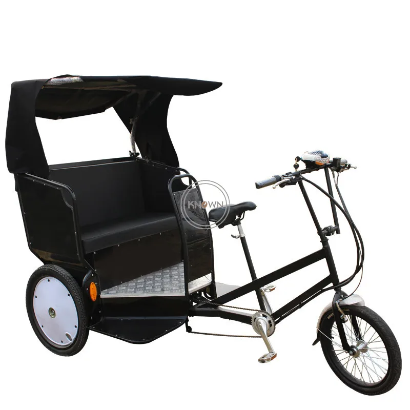 ペダルトゥクトゥクペディキャブ人力車、フルパイント電動助手席
