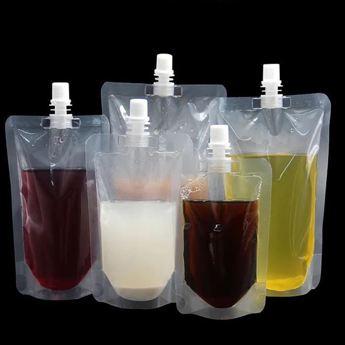 50ml 100ml 150ml Mango Flavour Juce Liquid Packaging Plastic Bags and Pouch Liquid Bag