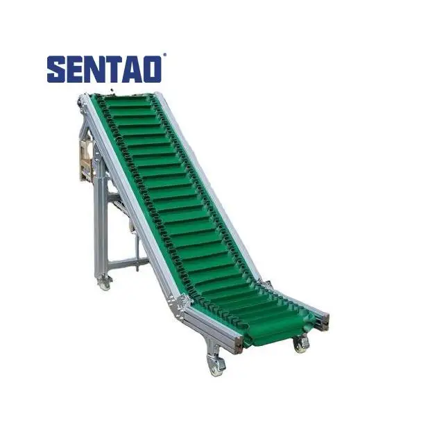OEM Automatic Z Type Incline Bucket Elevator Lifting System Skirt Conveyor Climbing Belt Conveyor