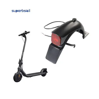 Garde-boue Arrière Pour Scooter électrique Ninebot MAX G3 - ABS, 190g, Avec Support Plaque, Anti-éclaboussures