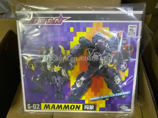 TFC Toys Satan S-02 mammon TFC S02 Action figure Robots Toy in stock 