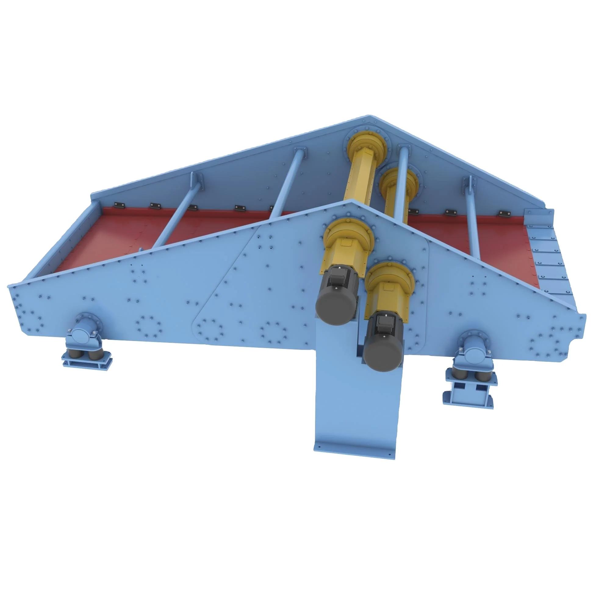 Stone Muck Sludge Mud  Dewatering Vibration Screen Machine High Frequency Hot Vibrating Screen Separation Vibratory Sieve