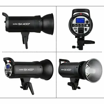 Godox SK400II 400Ws Photo Studio Accessories Flash Strobe Light Built-in 2.4G Wireless X System GN65 for Creative Shooting detail image