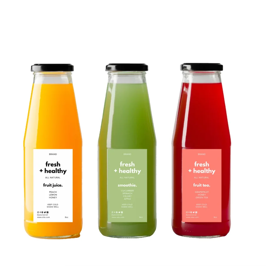 Custom Label Factory Printing Digital Waterproof Vinyl Adhesive Water  Bottle Packaging Sticker Labels Transparent E Label