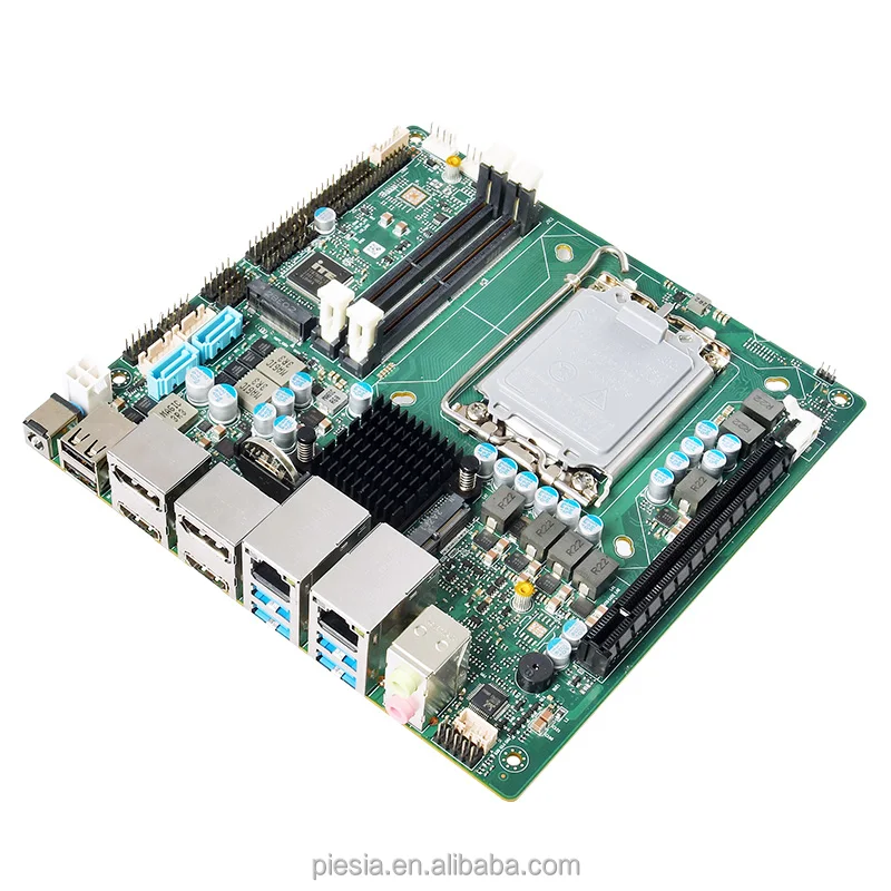 Itx Mainboard 12th Intel Lga1700 Alder Lake-s Tdp 65w Ddr5 64gb Lvds ...