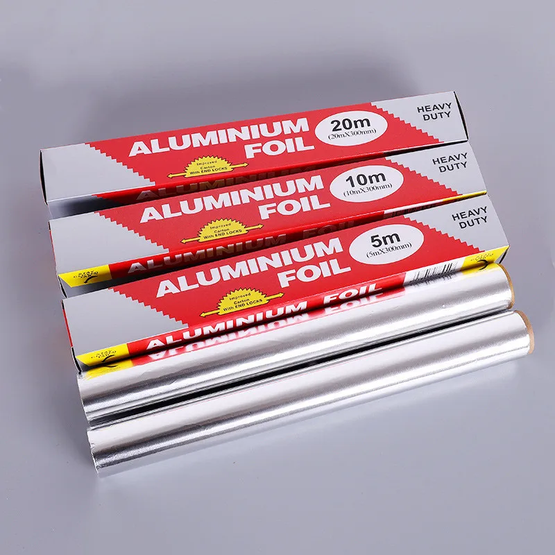 China Household Food Packaging Aluminium Foil Paper Roll Waterproof