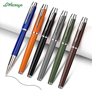 Wholesale Customizable 0.5mm Gel Pens Business Grade Multicolor Metal with Logo Customization for Office Stationery Advertising
