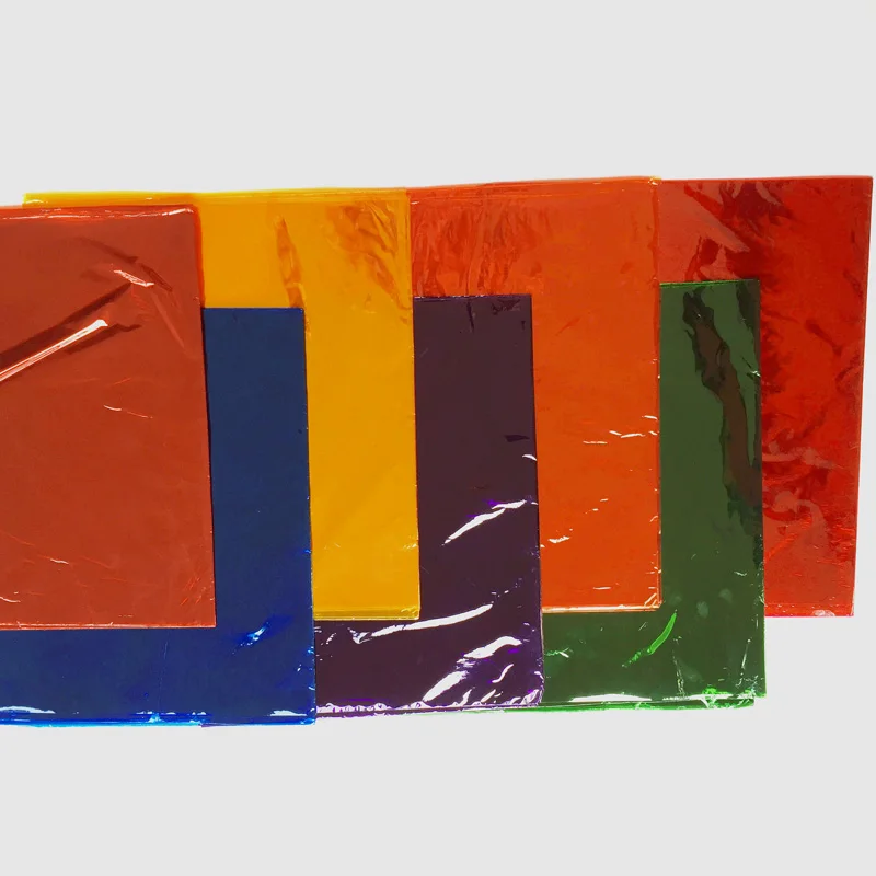 Colorful Transparent Cellophane Paper Glass Paper for Wrapping