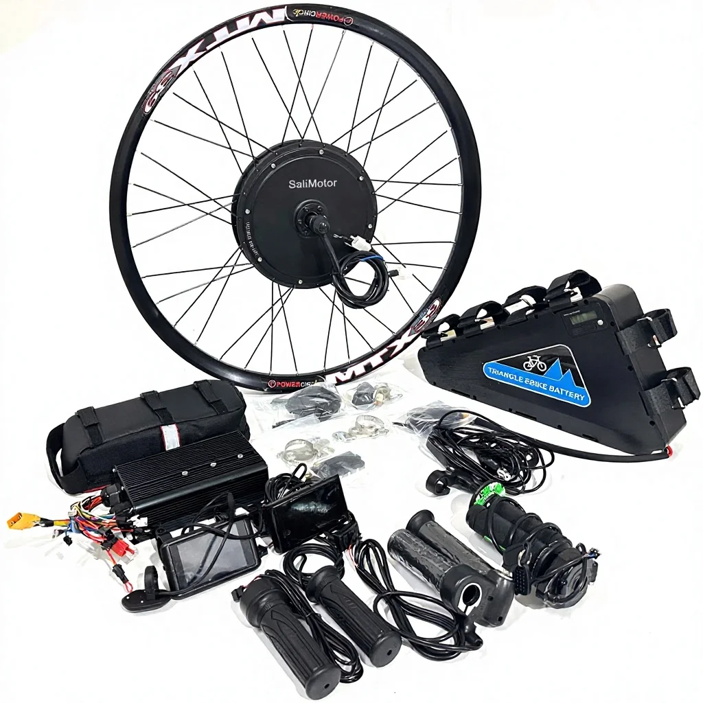 Ebike Conversion 48v 1000w Electric Bicycle Kit With Battery Front Wheel  Hub Motor Electric Bike Conversion