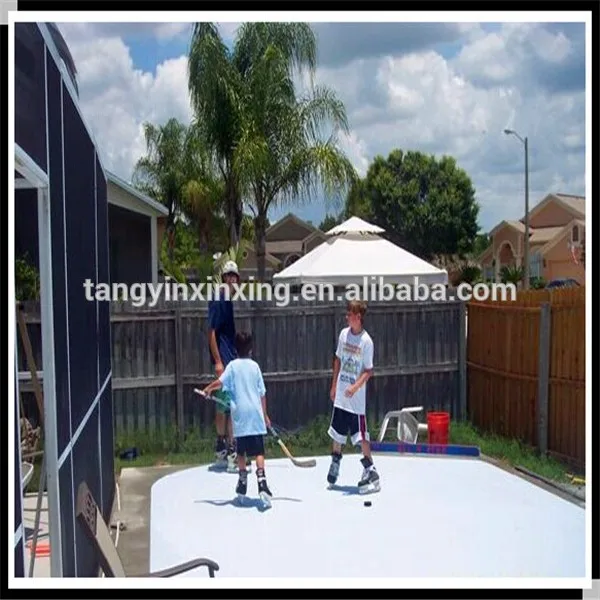 Customization Backyard Rink for Home Use for Ice Skating Hockey Training Tiles Sale White High Quality Plastic