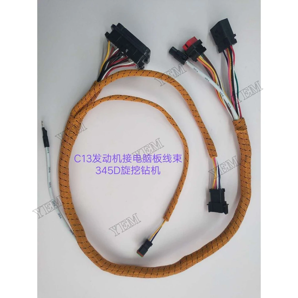 For Caterpillar C13 Engine Adapter Wiring Harness for 345D Engine Parts Factory